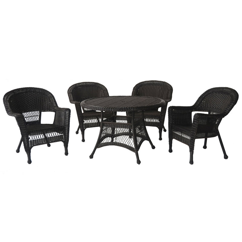 Jeco Inc 5 Piece Dining Set Reviews Wayfair