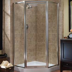 Shower Stalls Enclosures You Ll Love Wayfair Chase 70 Neo Angle Shower Enclosure