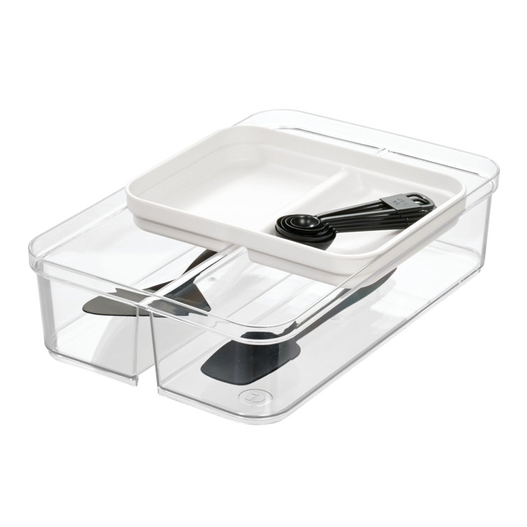 3'' H x 8'' W x 12'' D Flatware & Kitchen Utensils Drawer Organizer