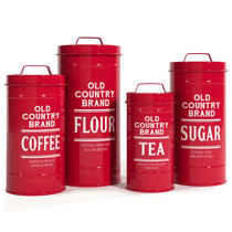 Wayfair | Red Kitchen Canisters & Jars You'll Love in 2022