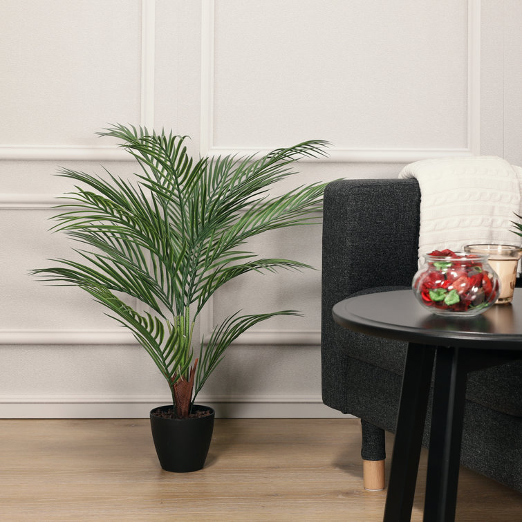 Primrue 33" Artificial Palm Plant in Pot Wayfair