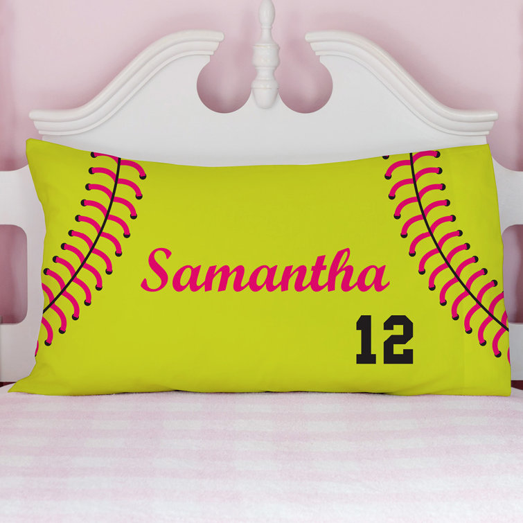 softball pillowcase