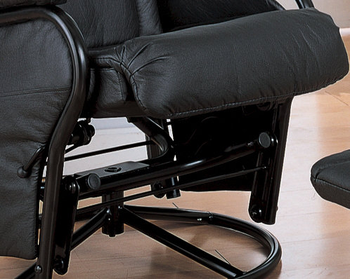 brentwood swivel glider and ottoman