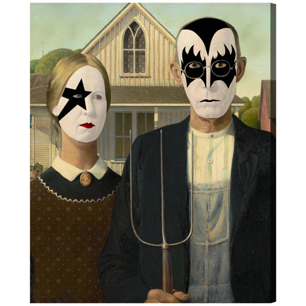 Ivy Bronx I Wanna Rock N Roll Graphic Art On Wrapped Canvas