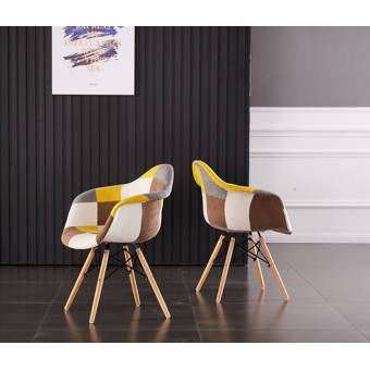 Orren Ellis Shuman Upholstered Dining Chair Wayfair