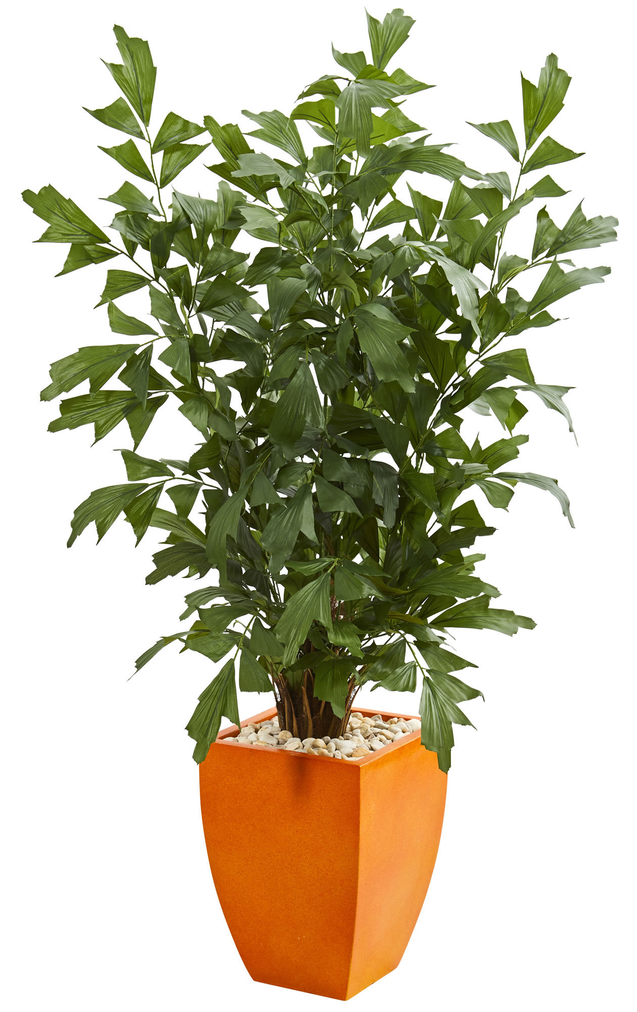 Latitude Run® 60'' Faux Palm Tree in Ceramic Planter Wayfair