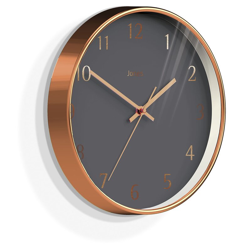 Jones Clocks Penny 30cm Wall Clock | Wayfair.co.uk