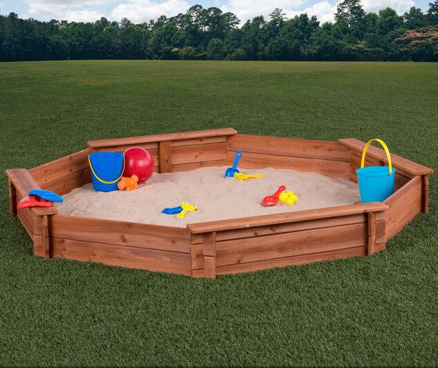 Creativecedardesigns 6 5 Octagon Sandbox With Cover Reviews
