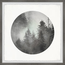 Foggy Forest Wall Art Wayfair Foggy Forest Wall Art Wayfair