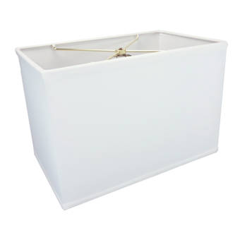 white rectangle lamp shades