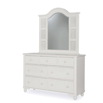 Calion 7 Drawer Dresser With Mirror Harriet Bee Color Ivory From Wayfair North America Ibt Shop