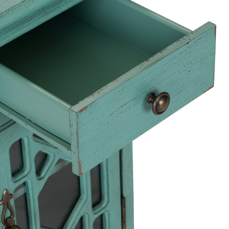 Bungalow Rose Frida 1 Drawer 1 Door Accent Cabinet Wayfair