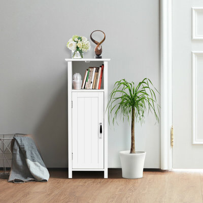 Jurgensen 12" W X 31.5" H x 12" D Free-Standing Bathroom Cabinet