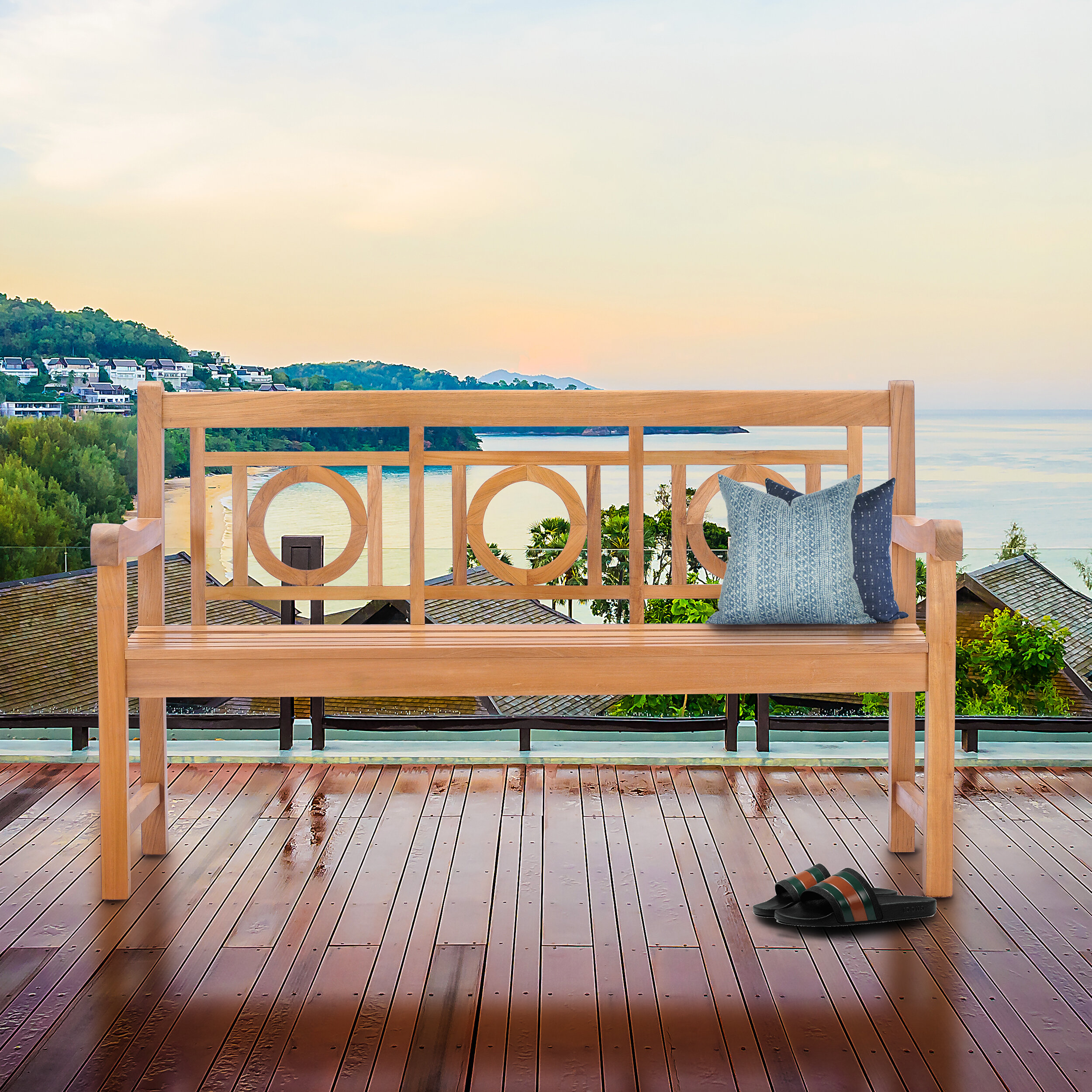 simply wood garden benches