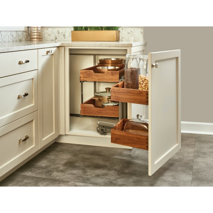 Rev A Shelf Blind Corner Cabinet Organizer Wayfair Ca