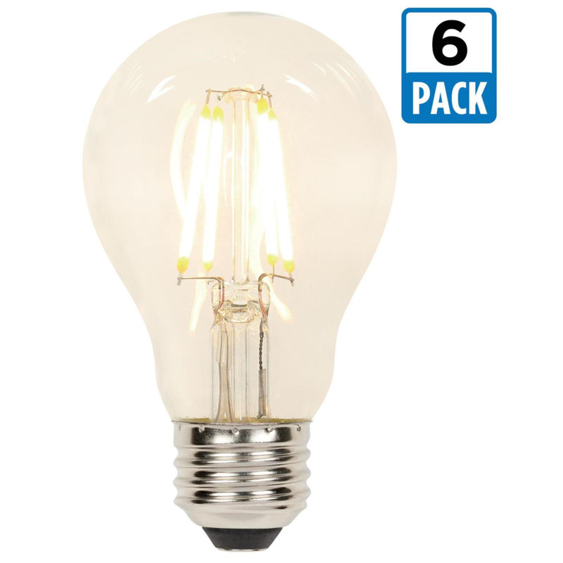 Westinghouse Lighting 7 Watt 60 Equivalent A19 Led Westinghouse Lighting 7 Watt 60 Equivalent A19 Led Dimmable Light Bulb Warm White 2700k E26 Base Reviews Wayfair