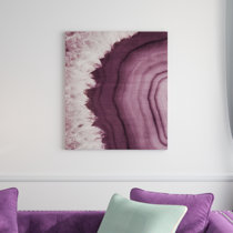 Plum Canvas Art Wayfair