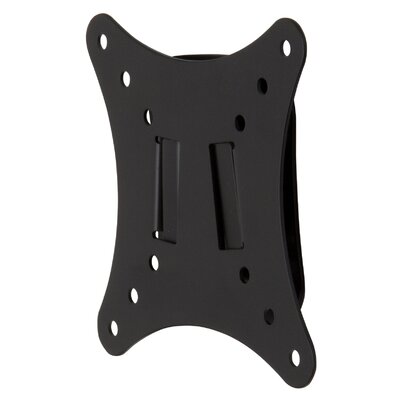 Black Fixed Wall Mount Holds up to 33 lbs Swift Mounts