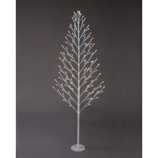 4ft artificial christmas tree with 96 clearwhite lights white and warm white - White Twig Christmas Tree 4ft artificial christmas tree with 96 clearwhite lights white and warm white - White Twig Christmas Tree