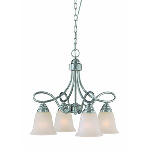 Ellis 4-Light Shaded Chandelier