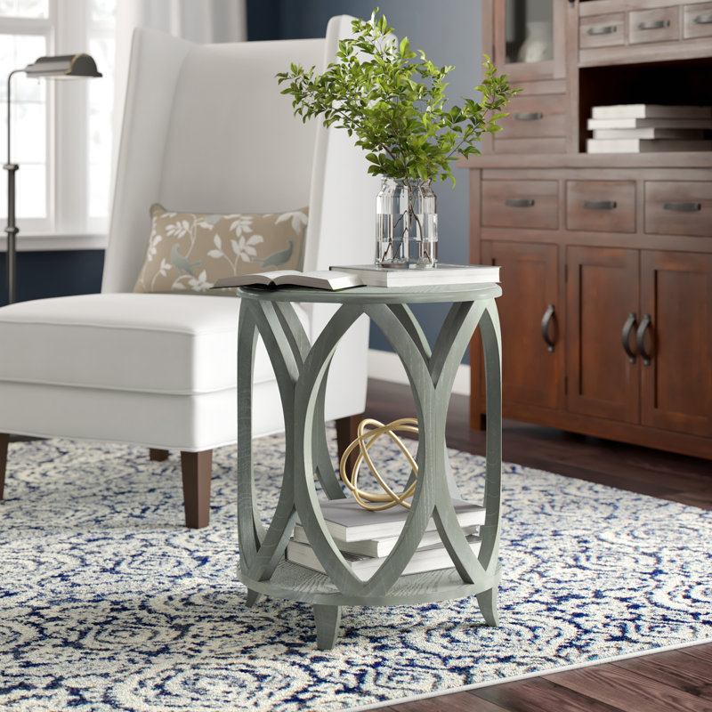 Birch Lane™ Eastham Solid Wood End Table with Storage ...