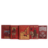 Red Decorative Books Wayfair