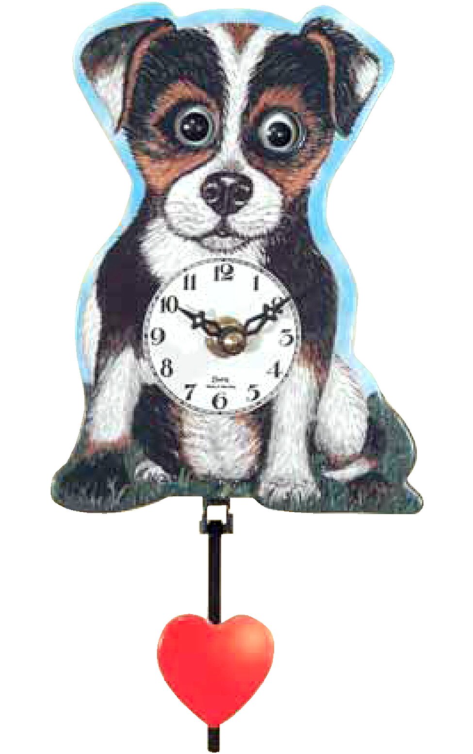 Dog Wall Decorations - Engstler Wall Clock - Dog Wall Clock
