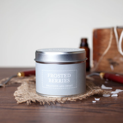 Frosted Berries Scented Jar Candle The Country Candle Company