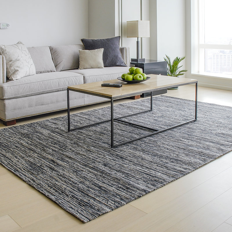 Mats Inc Sari Silk And Hemp Dark Gray Area Rug Reviews Wayfair Sari Silk And Hemp Dark Gray Area Rug