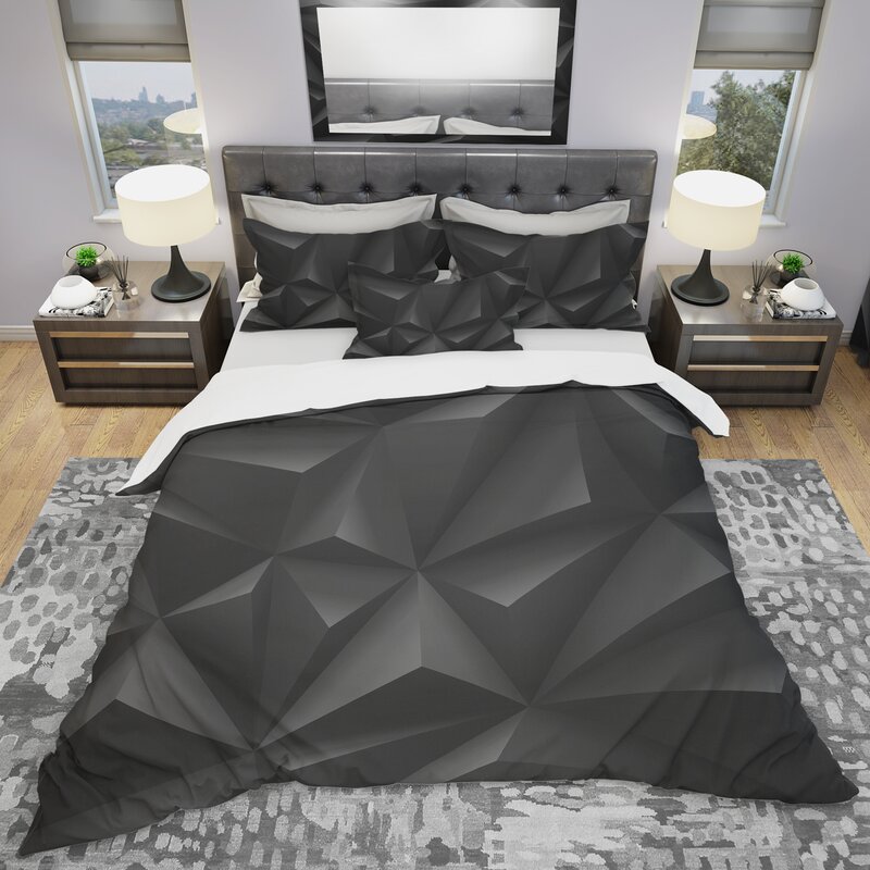 East Urban Home Modern Duvet Cover Set Wayfair Ca