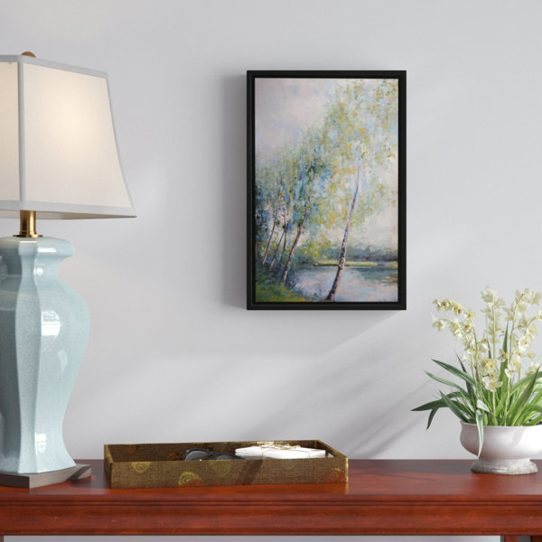Charlton Home Poetry On Riverbank Graphic Art Painting Print