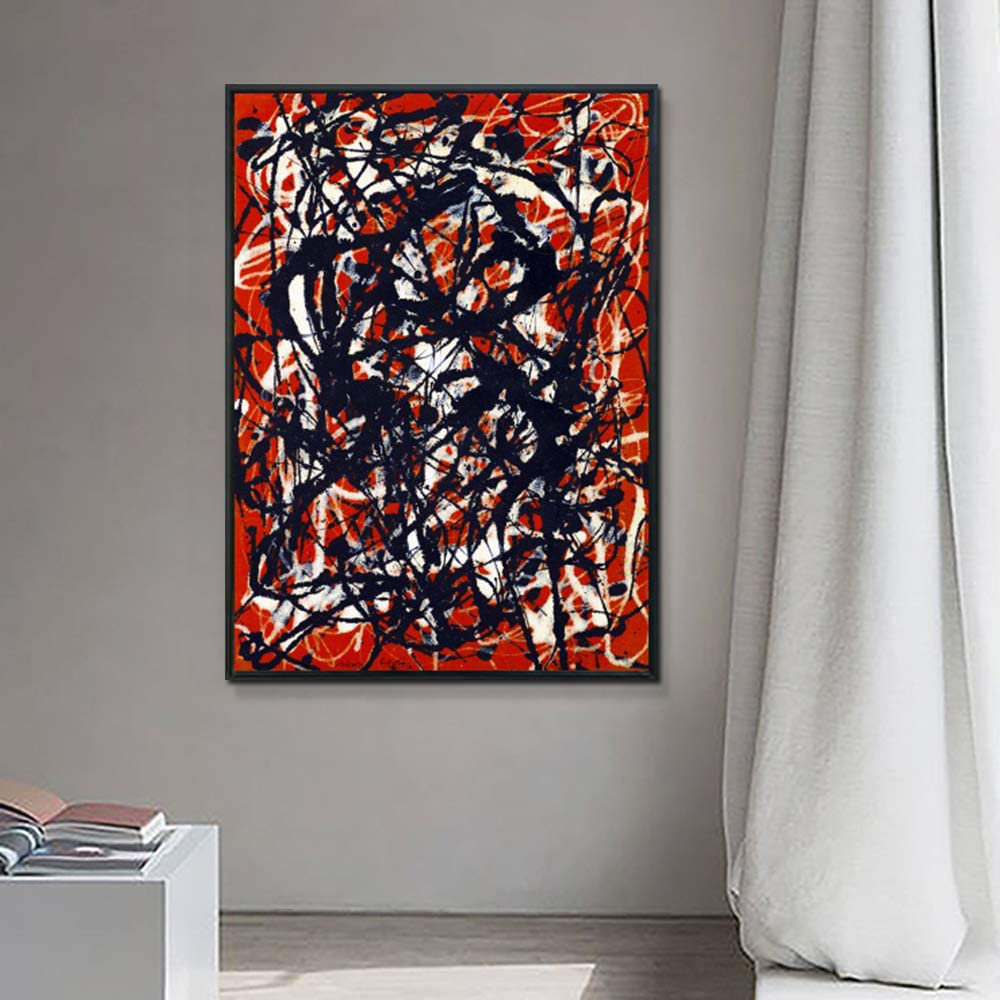 Orren Ellis Free Form By Jackson Pollock by Jackson Pollock - Floater ...