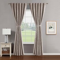 1 Pair Of STUDIO G CATHERINE Thick Silk Effect Jacquard Eyelet Ringtop Curtains 