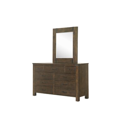 Kellyville 9 Drawer Dresser With Mirror Gracie Oaks