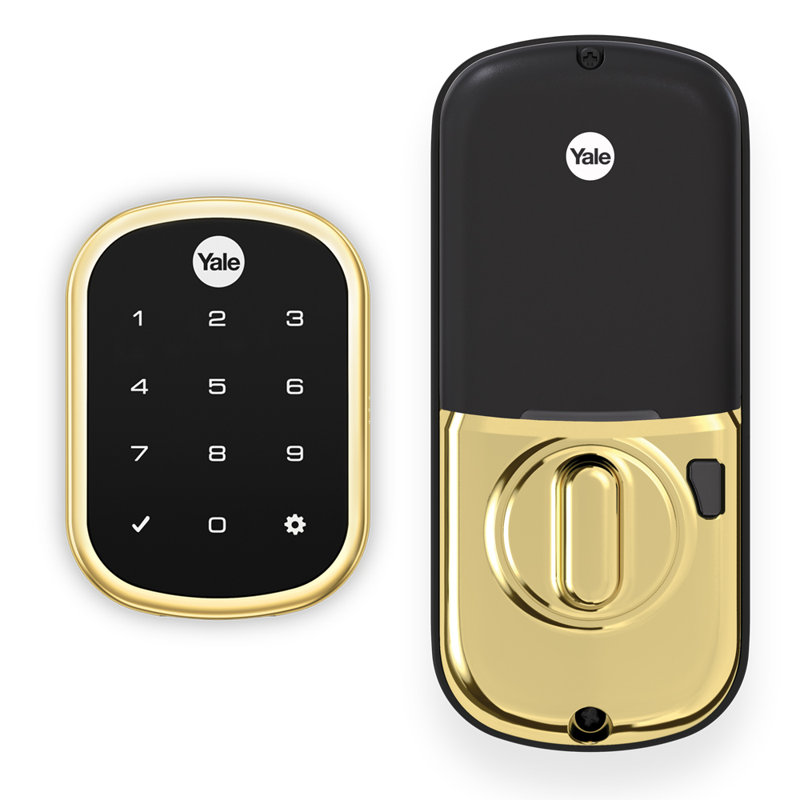 Yale Real Living Key Free Assure Touchscreen Deadbolt With Z Wave Reviews Wayfair