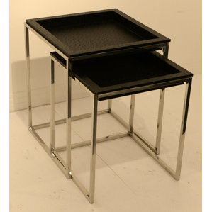 2 Piece Nesting Tables by Empire Art Direct