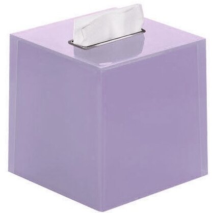 purple tissue holder