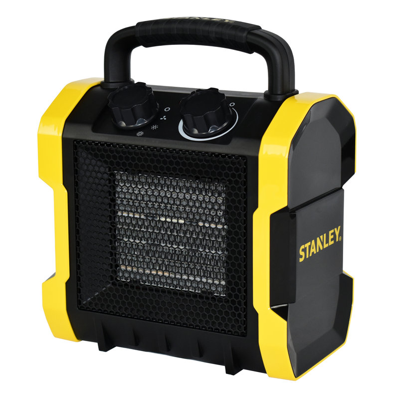 Stanley Heavy Duty 1500 Watt Electric Forced Air Compact Heater Reviews Wayfair