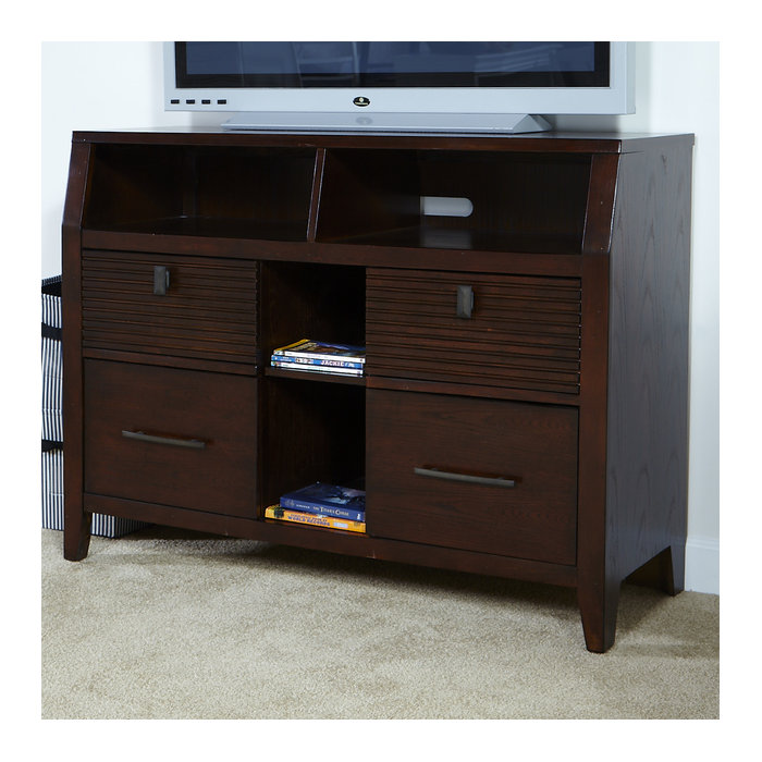 Cameron 4 Drawer Double Dresser With Media Shelf Joss Main