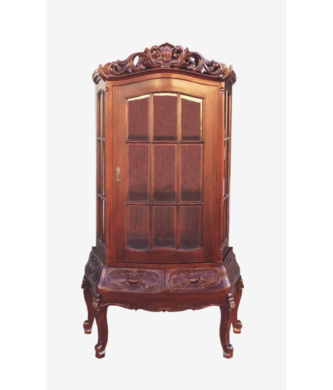 D Art Collection Victorian China Cabinet Wayfair Victorian China Cabinet