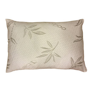 Rayon from Bamboo Hypoallergenic Memory Foam Pillow (Set of 2) by D-Art Collection