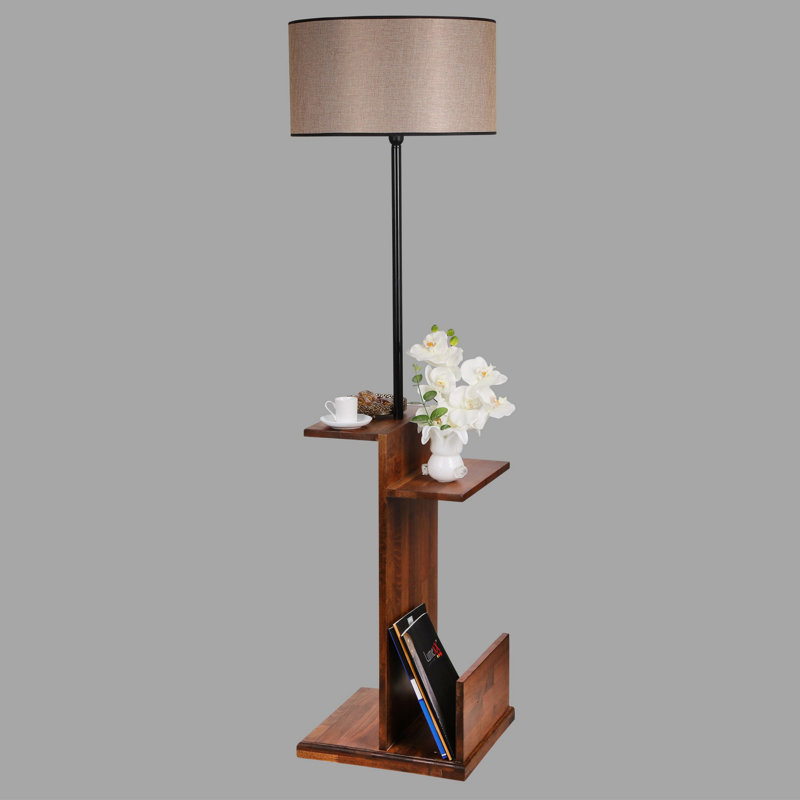 Ebern Designs Terrazzo 170cm Tray Table Floor Lamp Wayfair Co Uk Ebern Designs Terrazzo 170cm Tray Table