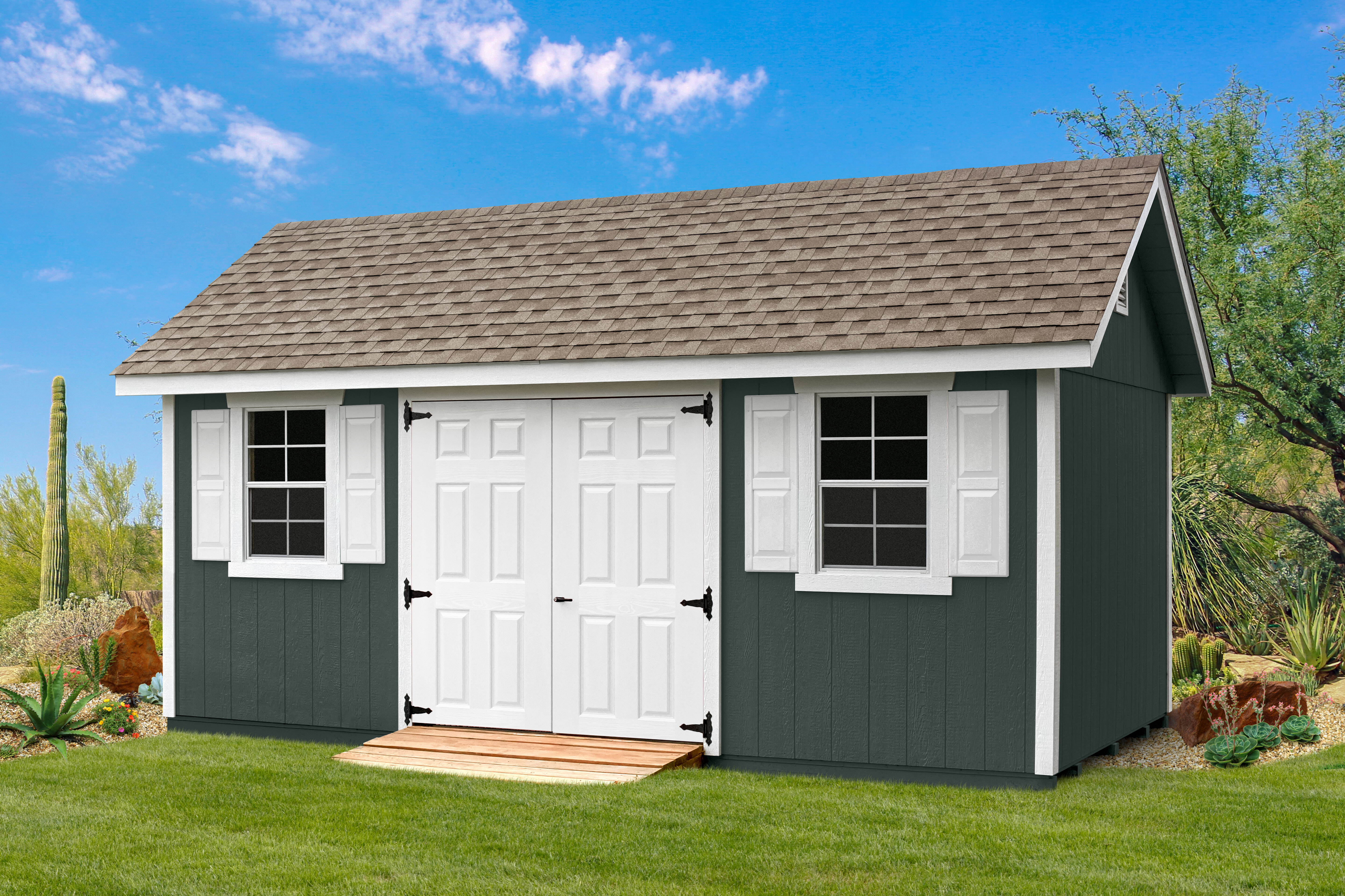 Yardcraft 10 Ft W X 18 Ft D Manufactured Wood Storage Shed Reviews Wayfair