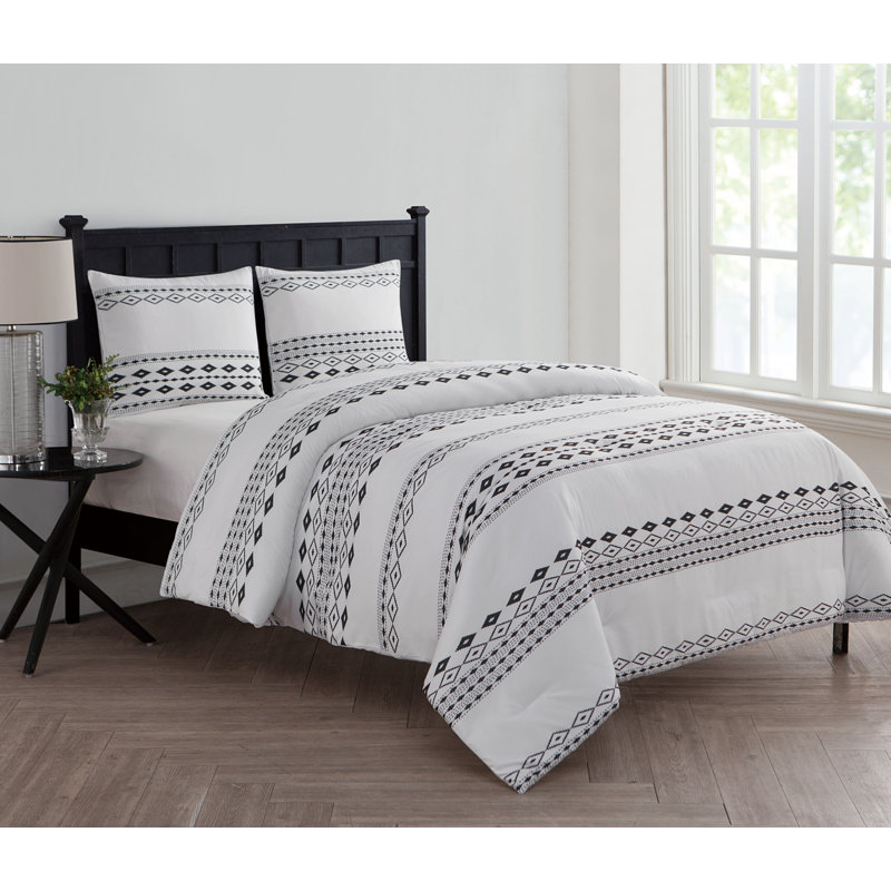 Union Rustic Yasmin Printed 2 Piece Comforter Set Reviews Wayfair