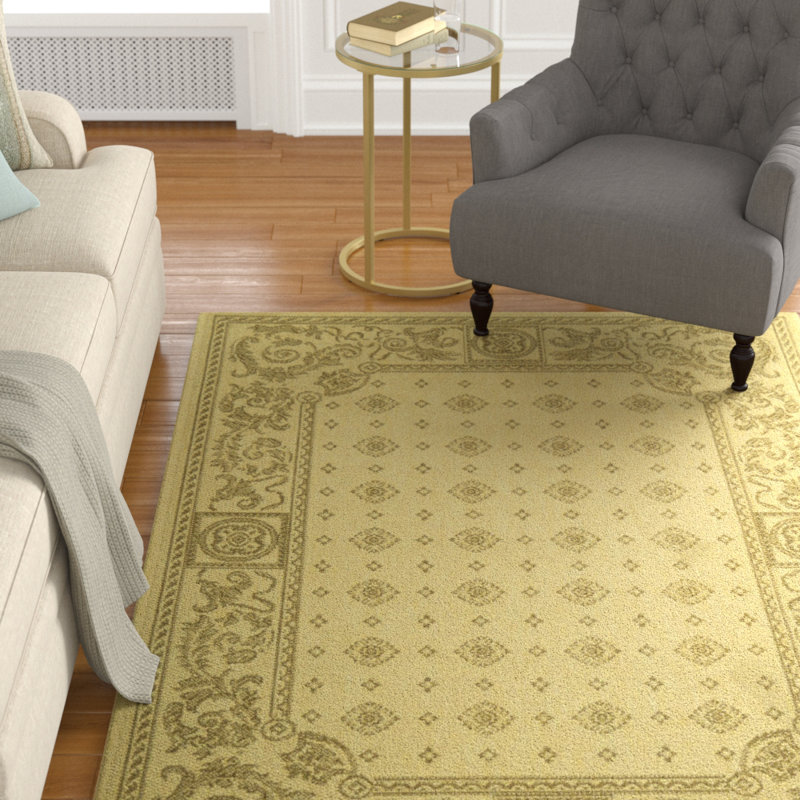 Astoria Grand Carsen Natural Brown Indoor Outdoor Area Rug Wayfair