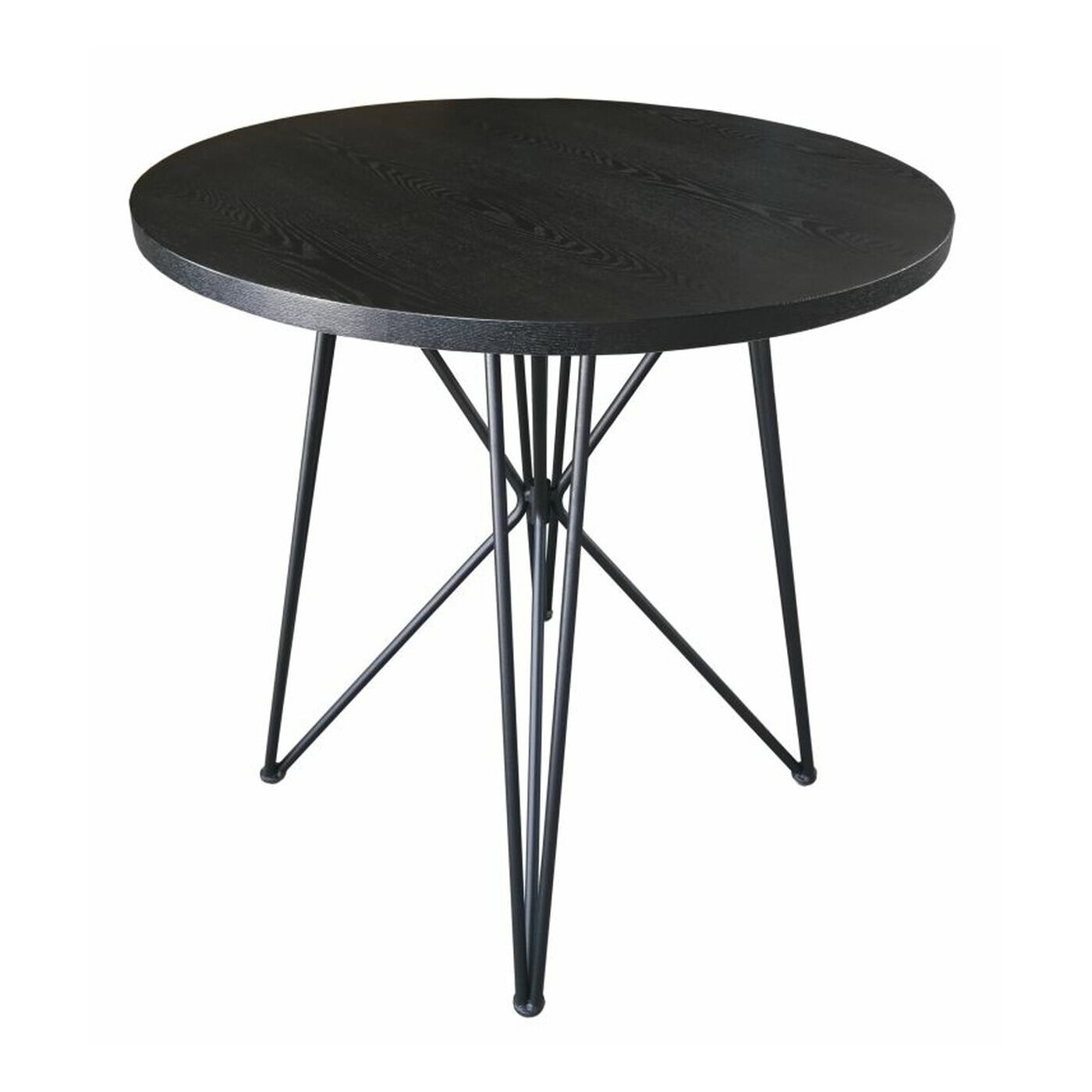 Cdecor Home Furnishings Marlowesse Black Stain 36 Inch Round Counter Height Table Wayfairca