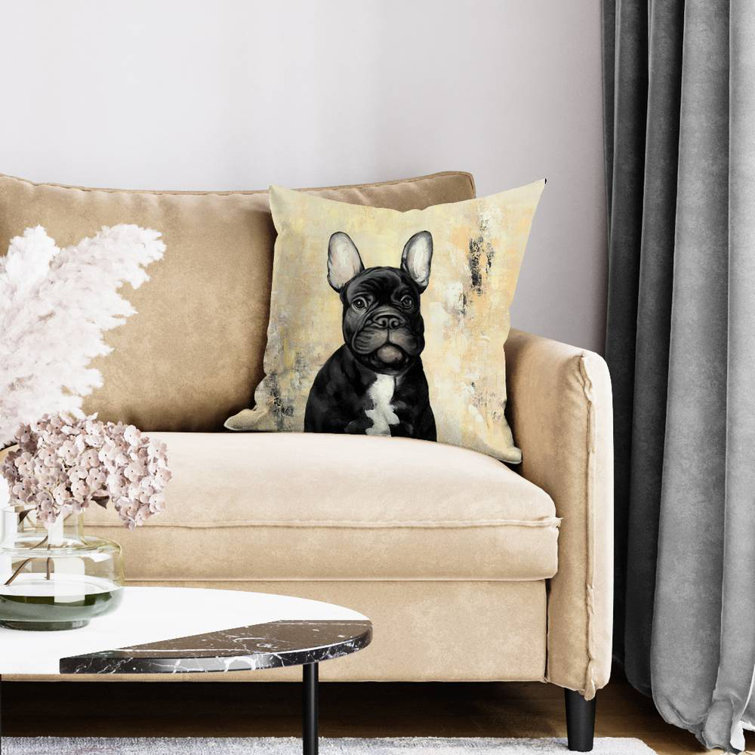 french bulldog shaped pillow