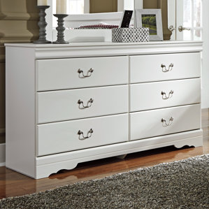 Kurt 6 Drawer Double Dresser by Harrie..