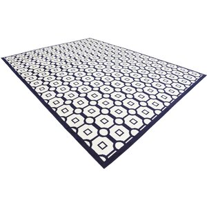 Sidney Navy Blue Area Rug