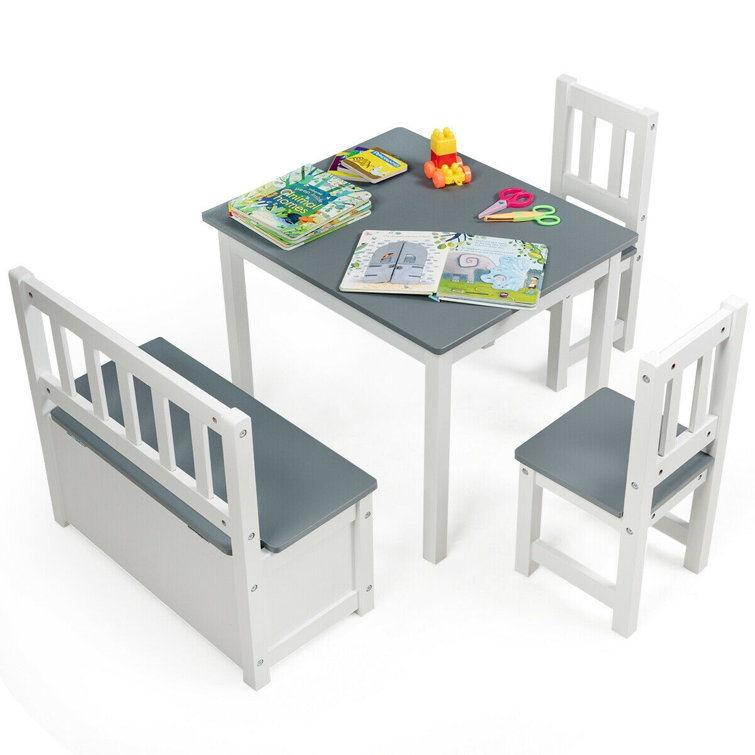 activity table and chairs